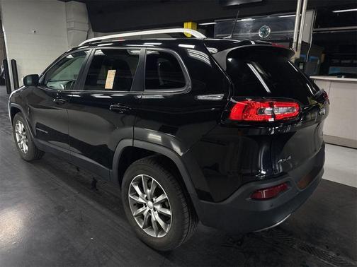 Diamond Black 2018 Jeep Cherokee Limited