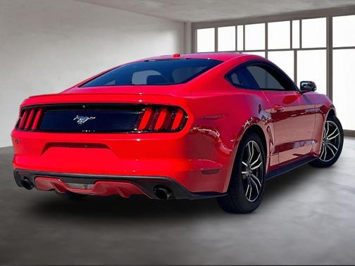Red 2017 Ford Mustang EcoBoost Premium