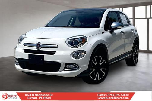 Bianco Gelato White 2018 FIAT 500X Pop