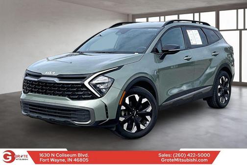 Jungle Green 2023 Kia Sportage X-Line