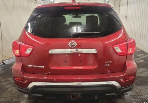 Red 2020 Nissan Pathfinder SL