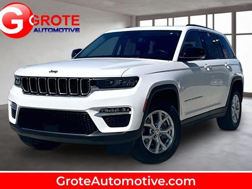 Bright White Clearcoat 2024 Jeep Grand Cherokee Limited