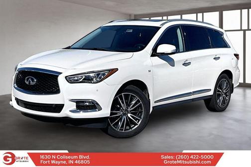 White 2020 INFINITI QX60 Pure
