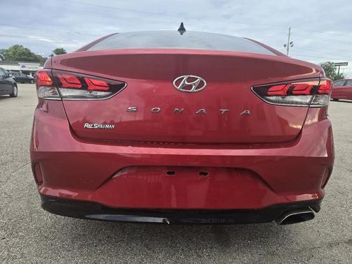 Scarlet Red 2018 Hyundai SONATA SEL