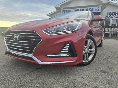 Scarlet Red 2018 Hyundai SONATA SEL
