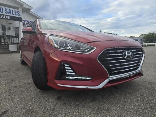 Scarlet Red 2018 Hyundai SONATA SEL