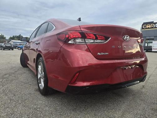 Scarlet Red 2018 Hyundai SONATA SEL