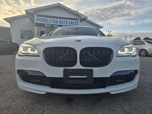 White 2014 BMW 750 Li xDrive