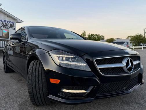 Black 2012 Mercedes-Benz CLS-Class CLS550