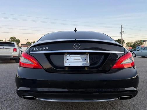 Black 2012 Mercedes-Benz CLS-Class CLS550