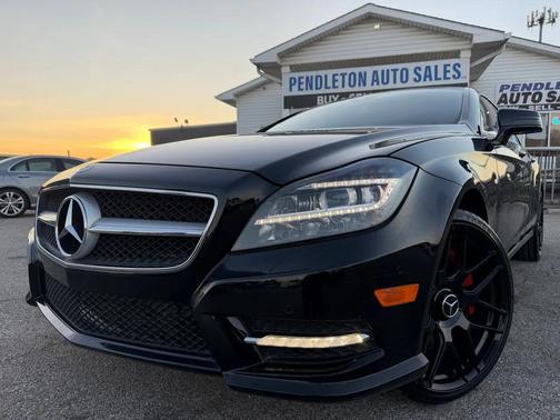 Black 2012 Mercedes-Benz CLS-Class CLS550