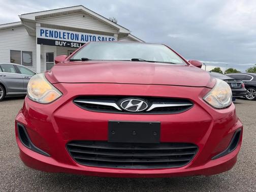 Boston Red 2012 Hyundai Accent GLS