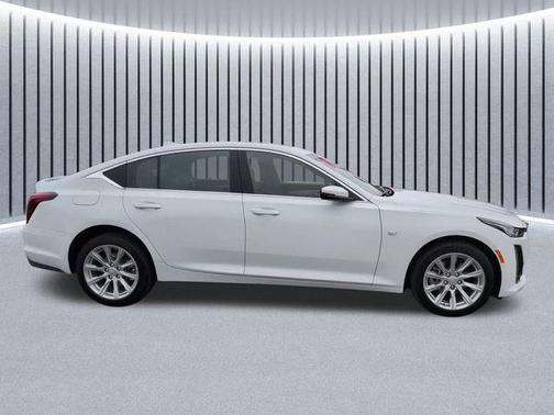 Summit White 2023 Cadillac CT5 Premium Luxury AWD