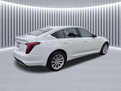 Summit White 2023 Cadillac CT5 Premium Luxury AWD
