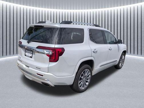 White Frost Tri-Coat 2023 GMC Acadia Denali