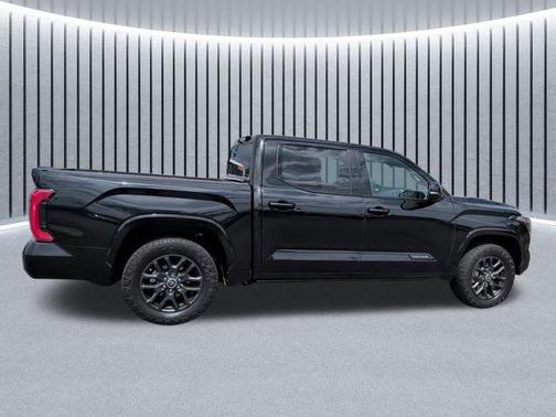 Midnight Black Metallic 2022 Toyota Tundra Hybrid Platinum