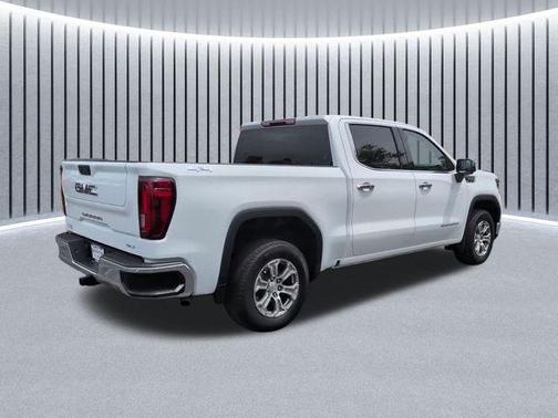 Summit White 2025 GMC Sierra 1500 SLT