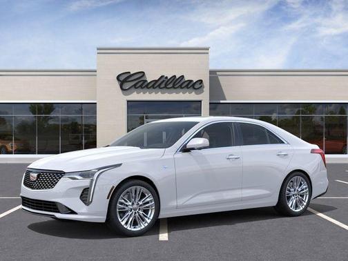 Vibrant White 2026 Cadillac CT4 Premium Luxury