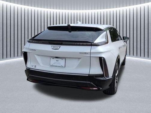 Crystal White Tri-Coat 2024 Cadillac LYRIQ Luxury