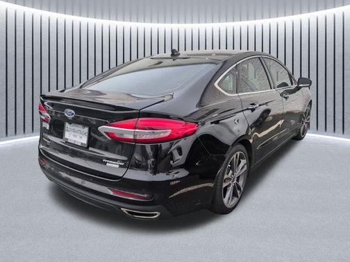 Black 2019 Ford Fusion Titanium