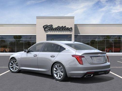 Silver Metallic 2026 Cadillac CT5 Premium Luxury AWD