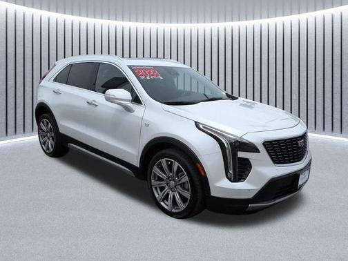 Crystal White Tri-Coat 2023 Cadillac XT4 Premium Luxury