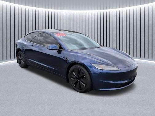 Deep Blue Metallic 2024 Tesla Model 3 Long Range