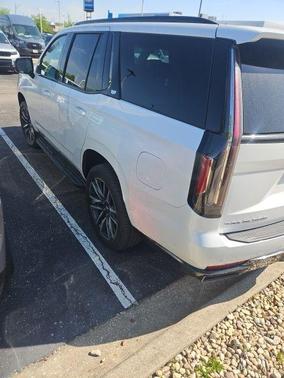 Crystal White Tri-Coat 2023 Cadillac Escalade Sport Platinum