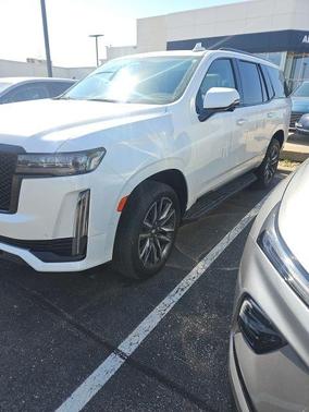 Crystal White Tri-Coat 2023 Cadillac Escalade Sport Platinum