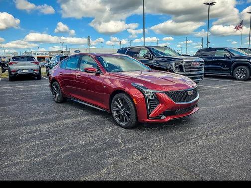 Radiant Red 2026 Cadillac CT5 Sport AWD