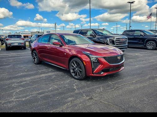 Radiant Red 2026 Cadillac CT5 Sport AWD