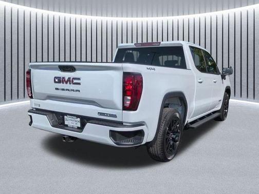 Summit White 2023 GMC Sierra 1500 Elevation