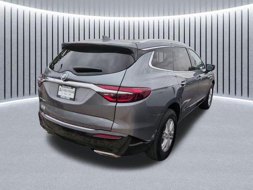 Satin Steel Gray Metallic 2021 Buick Enclave Essence