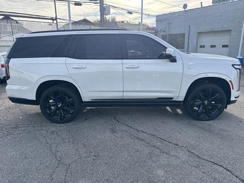 Crystal White Tri-Coat 2025 Cadillac Escalade Sport Platinum