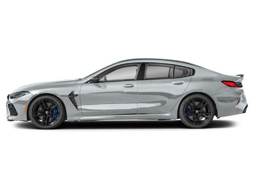 Gray Metallic 2025 BMW M8 Competition Gran Coupe