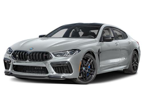 Gray Metallic 2025 BMW M8 Competition Gran Coupe