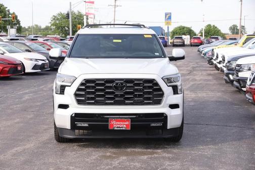 Wind Chill Pearl 2026 Toyota Sequoia Platinum