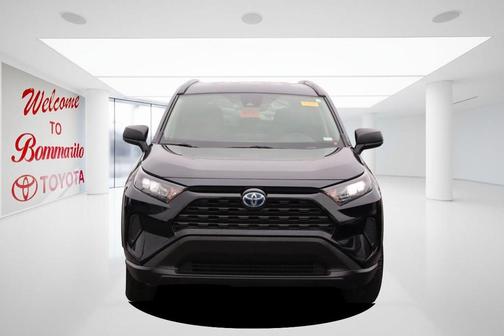 Midnight Black Metallic 2022 Toyota RAV4 Hybrid LE