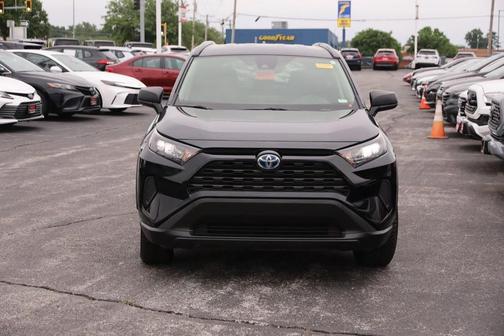 Midnight Black Metallic 2022 Toyota RAV4 Hybrid LE