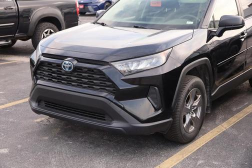 Midnight Black Metallic 2022 Toyota RAV4 Hybrid LE