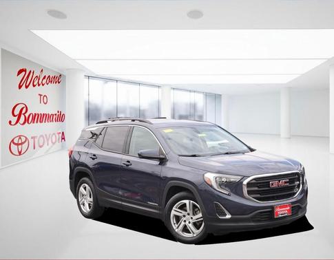 Blue Steel Metallic 2018 GMC Terrain SLE