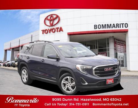 Blue Steel Metallic 2018 GMC Terrain SLE