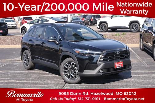 Jet Black 2026 Toyota Corolla Cross XLE