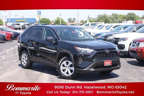 Midnight Black Metallic 2024 Toyota RAV4 LE