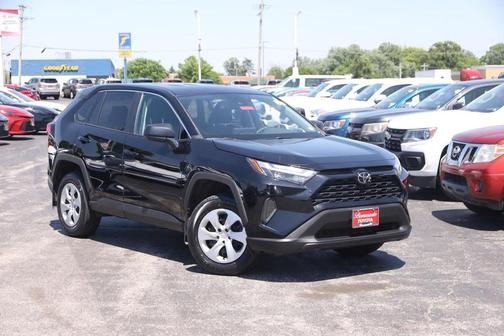 Midnight Black Metallic 2024 Toyota RAV4 LE