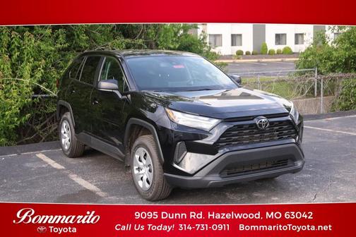 Midnight Black Metallic 2024 Toyota RAV4 LE