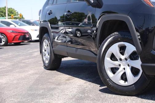 Midnight Black Metallic 2024 Toyota RAV4 LE