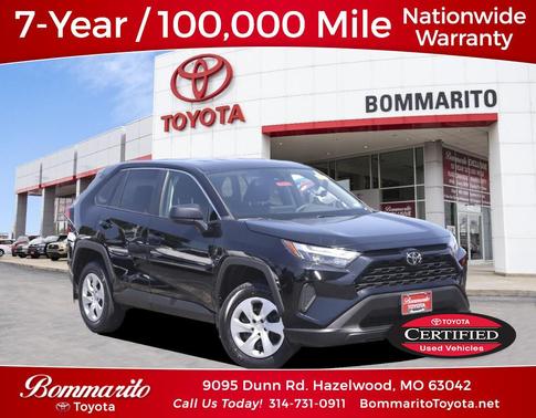 Midnight Black Metallic 2024 Toyota RAV4 LE