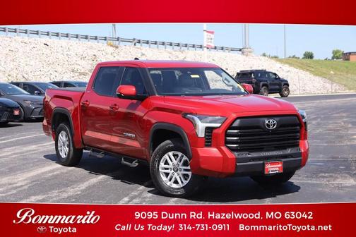 Supersonic Red 2022 Toyota Tundra SR5