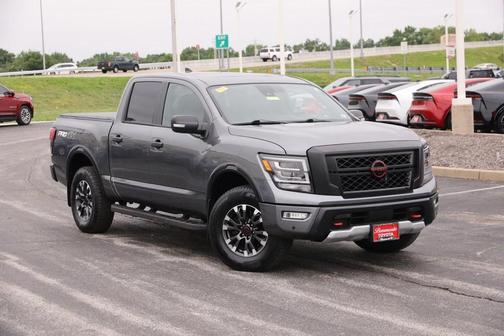 Gun Metallic 2023 Nissan Titan PRO-4X